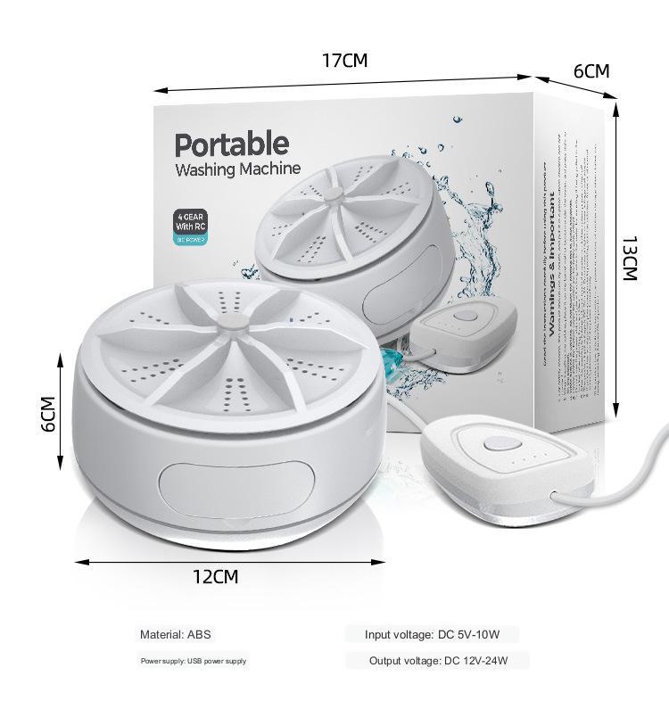 Portable Mini Turbo Washing Machine - Sustainable stuff