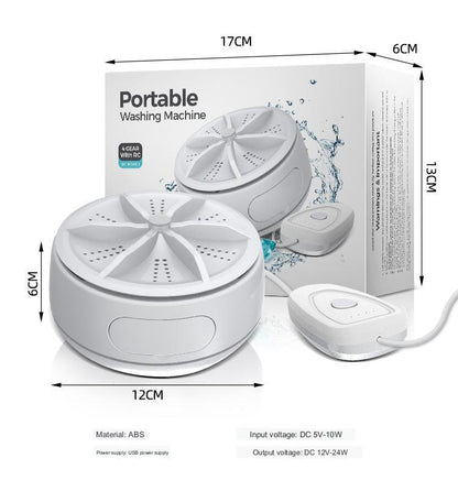 Portable Mini Turbo Washing Machine - Sustainable stuff