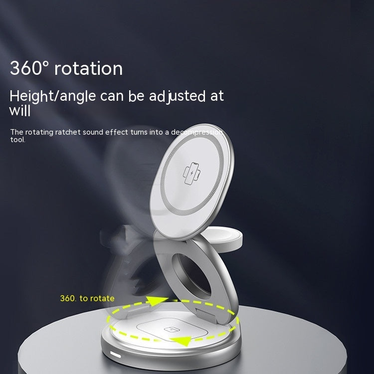 3-in-1 Folding Magnetic Wireless Charger - Sustainable stuff