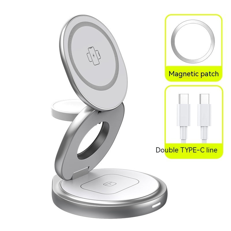 3-in-1 Folding Magnetic Wireless Charger - Sustainable stuff