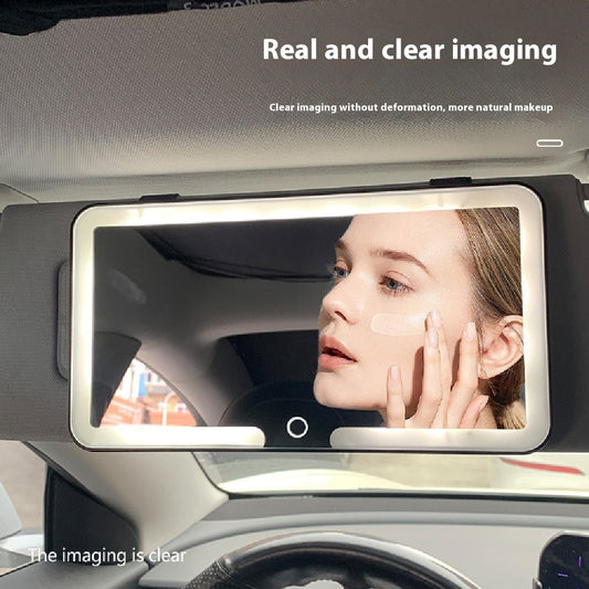 Automotive LED Light Sun Louver Mirror - Sustainable stuff